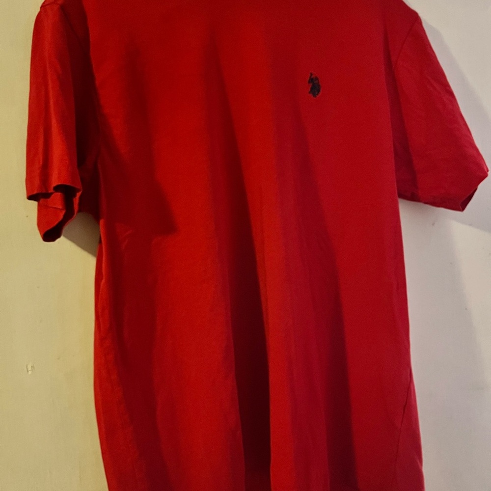 U.S. Polo Assn. Red Short Sleeve Tee